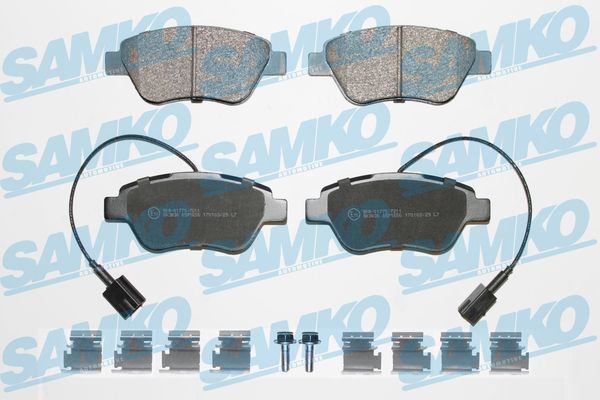 Brake Pad Set, disc brake SAMKO 5SP1656K