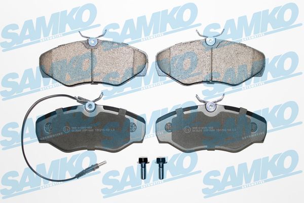 Brake Pad Set, disc brake SAMKO 5SP1660