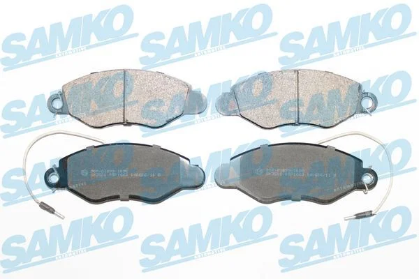 Stabdžių trinkelių rinkinys, diskinis stabdys SAMKO 5SP1663