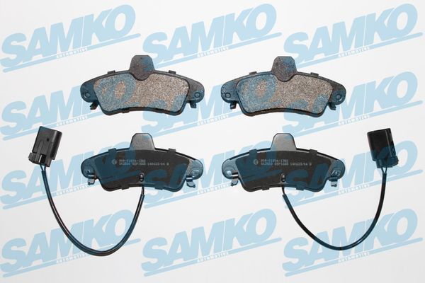 Brake Pad Set, disc brake SAMKO 5SP1668