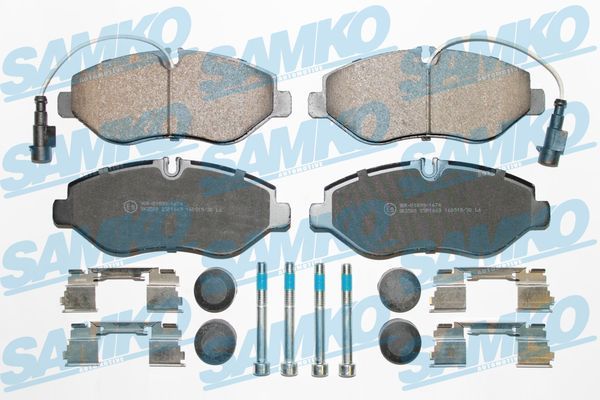 Brake Pad Set, disc brake SAMKO 5SP1669