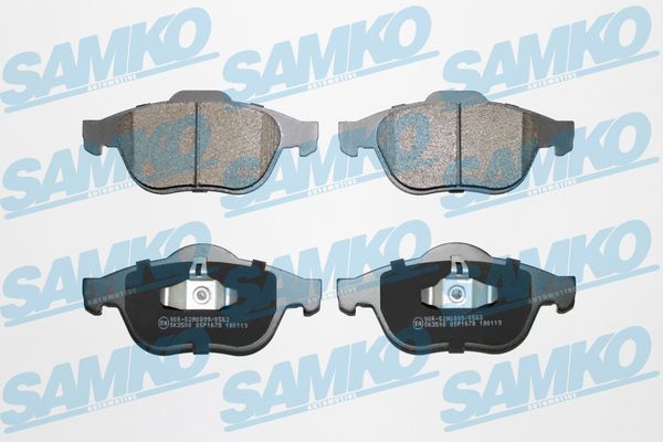 Brake Pad Set, disc brake SAMKO 5SP1678