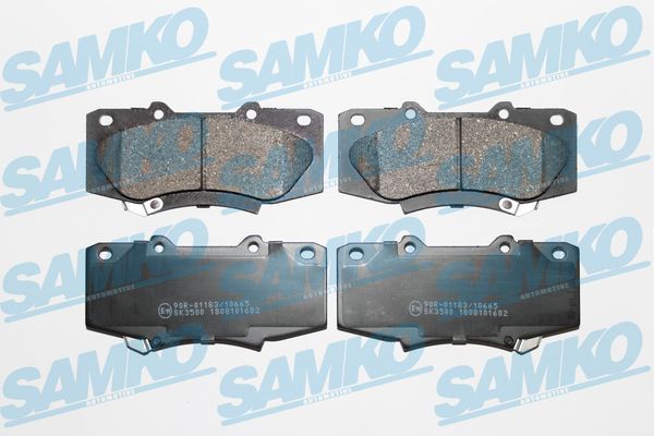 Brake Pad Set, disc brake SAMKO 5SP1682