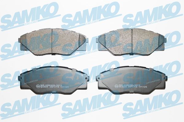 Brake Pad Set, disc brake SAMKO 5SP1718