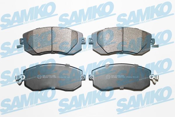 Brake Pad Set, disc brake SAMKO 5SP1729