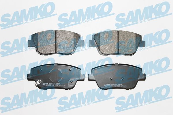 Brake Pad Set, disc brake SAMKO 5SP1736