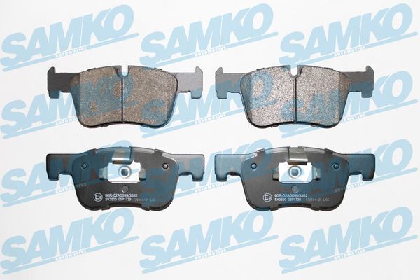 Brake Pad Set, disc brake SAMKO 5SP1739