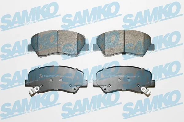 Stabdžių trinkelių rinkinys, diskinis stabdys SAMKO 5SP1744