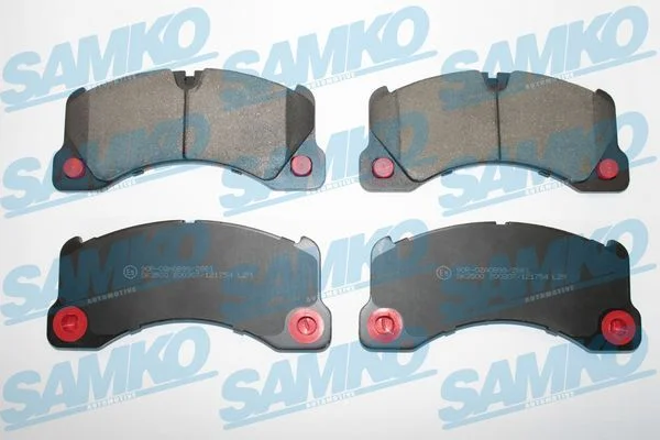 Stabdžių trinkelių rinkinys, diskinis stabdys SAMKO 5SP1754