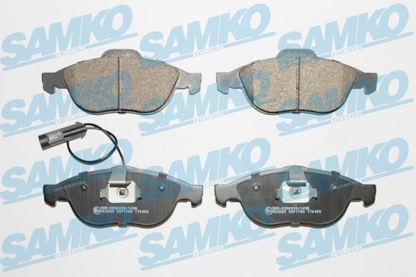 Brake Pad Set, disc brake SAMKO 5SP1785