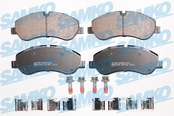 Brake Pad Set, disc brake SAMKO 5SP1786