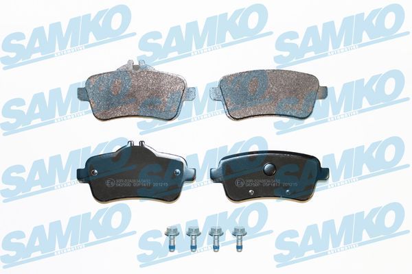 Brake Pad Set, disc brake SAMKO 5SP1817