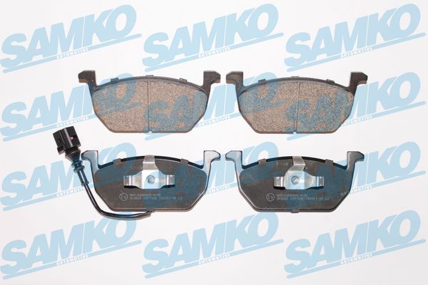 Комплект гальмівних накладок, дискове гальмо SAMKO 5SP1836