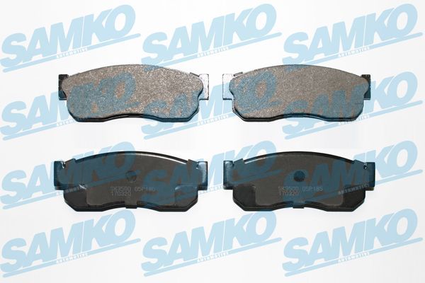 Комплект гальмівних накладок, дискове гальмо SAMKO 5SP185