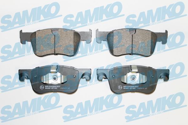 Brake Pad Set, disc brake SAMKO 5SP1852