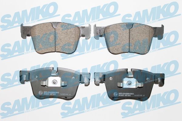 Brake Pad Set, disc brake SAMKO 5SP1853