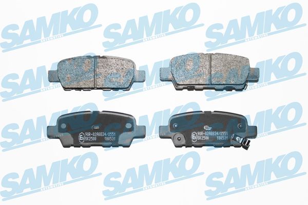 Brake Pad Set, disc brake SAMKO 5SP1862