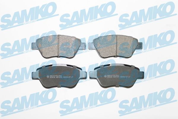 Brake Pad Set, disc brake SAMKO 5SP1878