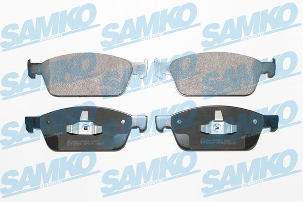 Комплект гальмівних накладок, дискове гальмо SAMKO 5SP1879