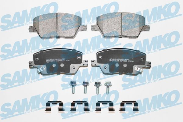 Brake Pad Set, disc brake SAMKO 5SP1952K