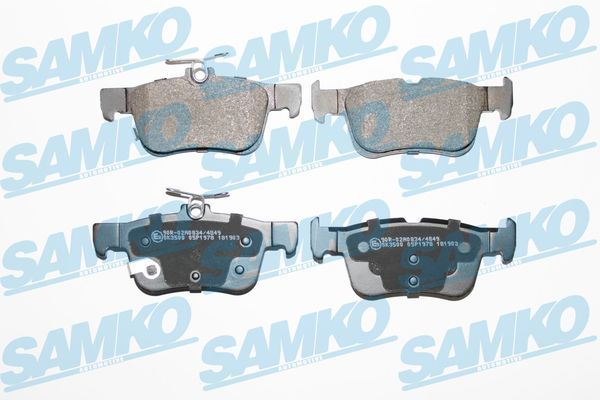 Brake Pad Set, disc brake SAMKO 5SP1978