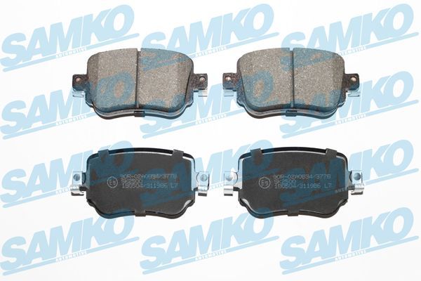 Brake Pad Set, disc brake SAMKO 5SP1986