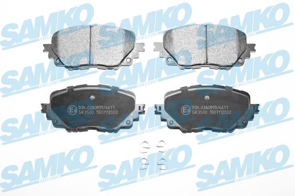 Brake Pad Set, disc brake SAMKO 5SP2002