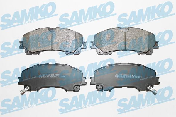 Brake Pad Set, disc brake SAMKO 5SP2012