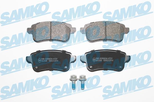 Brake Pad Set, disc brake SAMKO 5SP2014