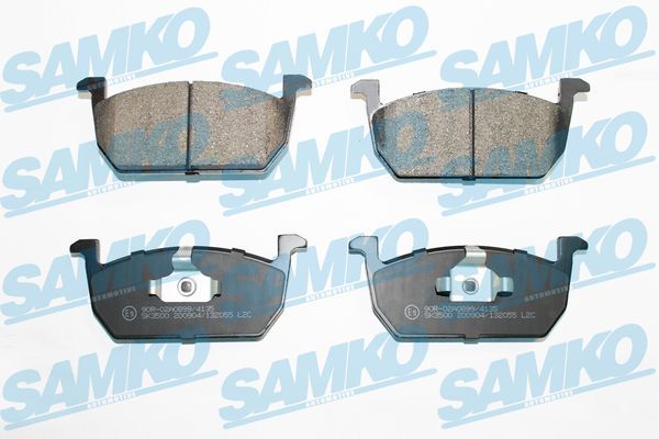 Brake Pad Set, disc brake SAMKO 5SP2055