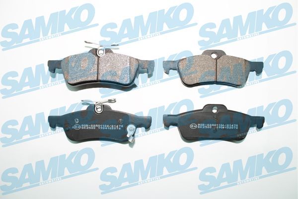 Brake Pad Set, disc brake SAMKO 5SP2076