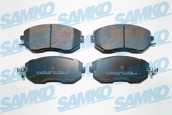 Brake Pad Set, disc brake SAMKO 5SP2077