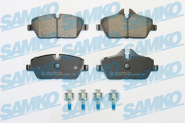 Brake Pad Set, disc brake SAMKO 5SP2080