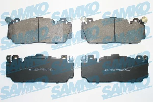 Stabdžių trinkelių rinkinys, diskinis stabdys SAMKO 5SP2088