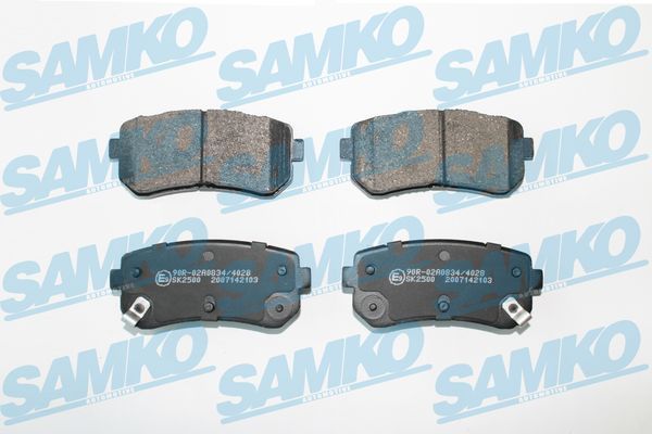 Brake Pad Set, disc brake SAMKO 5SP2103