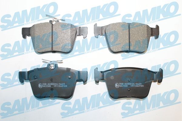 Brake Pad Set, disc brake SAMKO 5SP2104