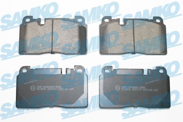 Brake Pad Set, disc brake SAMKO 5SP2118
