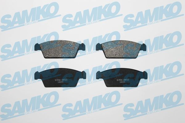 Stabdžių trinkelių rinkinys, diskinis stabdys SAMKO 5SP213