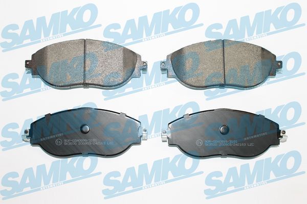 Brake Pad Set, disc brake SAMKO 5SP2163