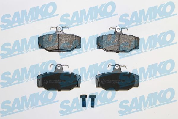 Комплект гальмівних накладок, дискове гальмо SAMKO 5SP217