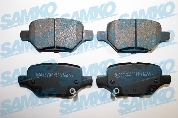 Brake Pad Set, disc brake SAMKO 5SP2177