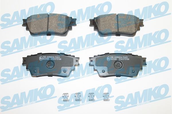 Brake Pad Set, disc brake SAMKO 5SP2180