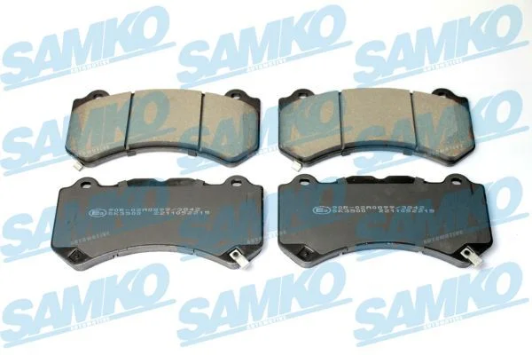Stabdžių trinkelių rinkinys, diskinis stabdys SAMKO 5SP2215