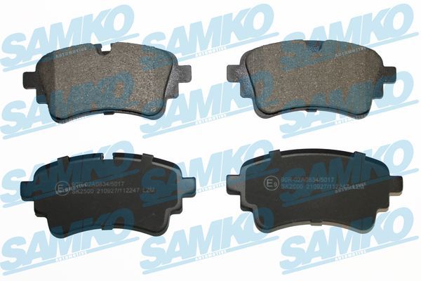 Brake Pad Set, disc brake SAMKO 5SP2247