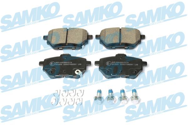 Brake Pad Set, disc brake SAMKO 5SP2251