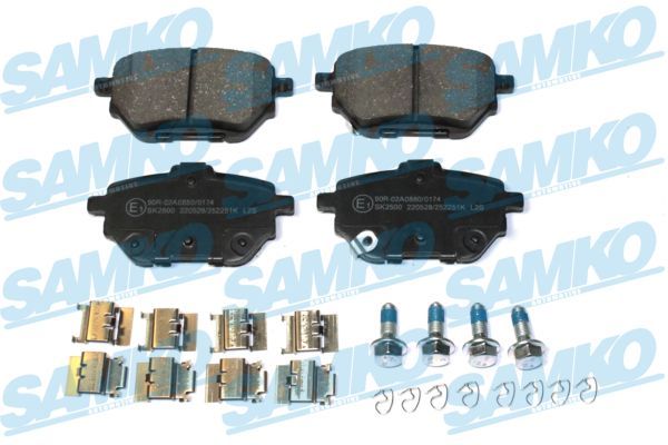 Brake Pad Set, disc brake SAMKO 5SP2251K