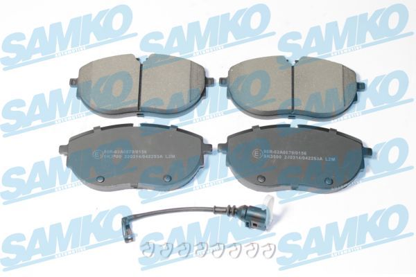 Brake Pad Set, disc brake SAMKO 5SP2253A