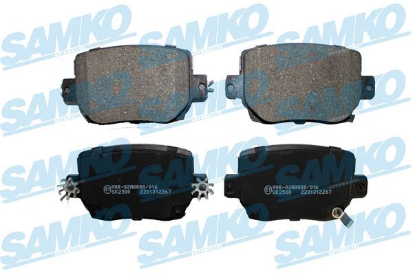 Brake Pad Set, disc brake SAMKO 5SP2267