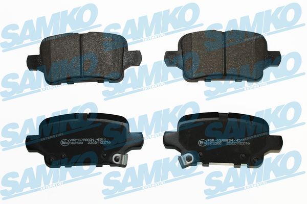 Brake Pad Set, disc brake SAMKO 5SP2276