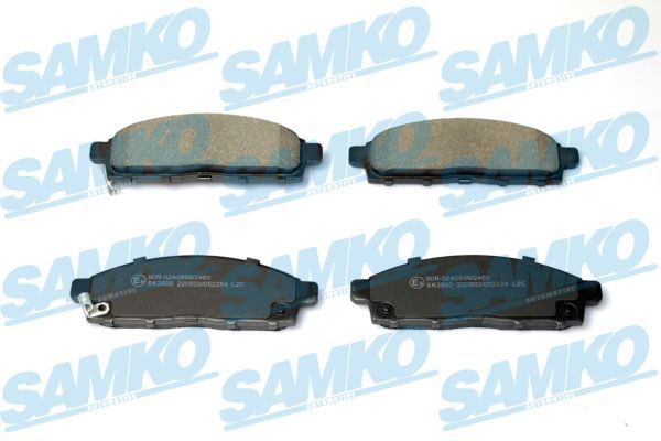 Brake Pad Set, disc brake SAMKO 5SP2284